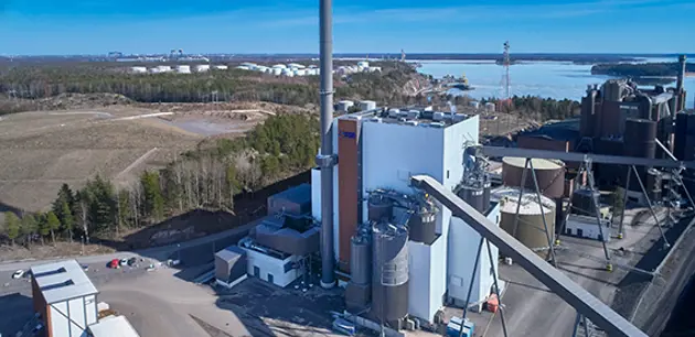 TSE's new biomass power plant with Valmet CFB Boiler and automation